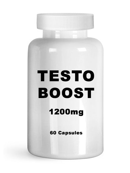 T Boost 1200 mg 60 Count in White